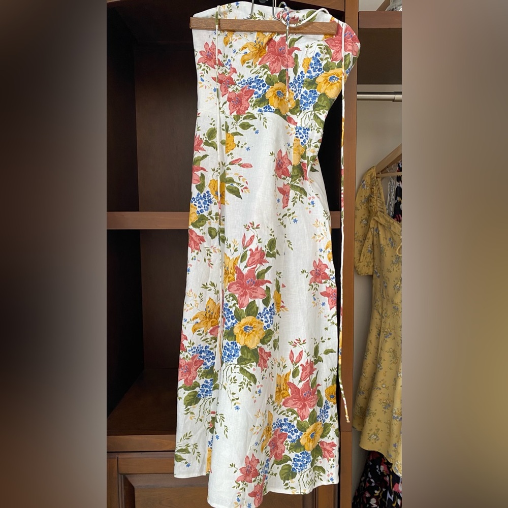 Reformation Multicolor Floral Dress